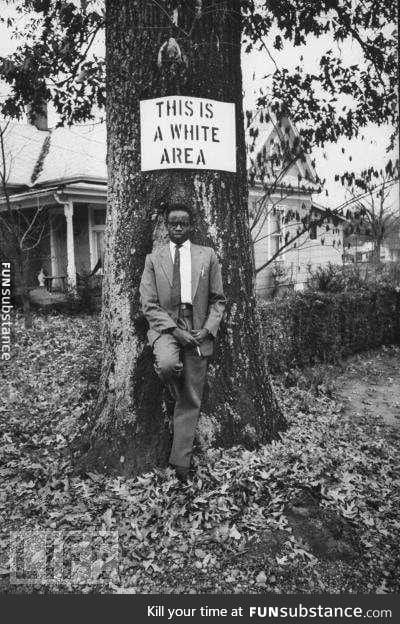 Civil disobedience at its best, 1950