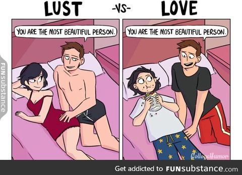 Lust vs love