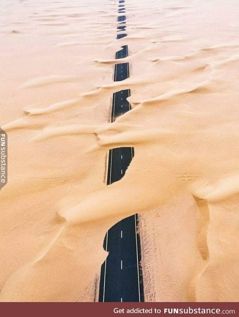 Sandy highway