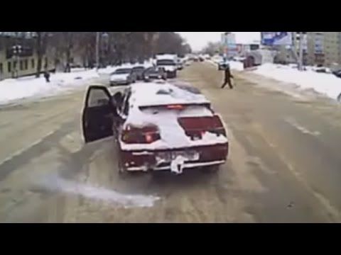 Winter road rage in Canada