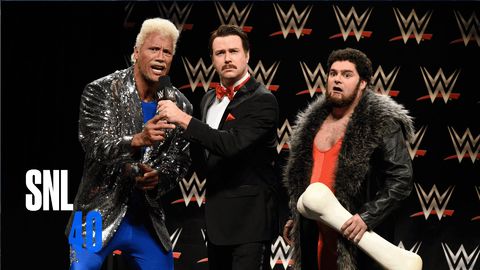 WWE promo shoot - SNL
