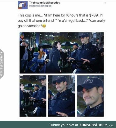 NYPD goes on vacation