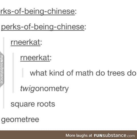 Tree math