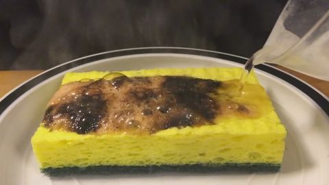 Watching things get melted with acid is surprisingly fun