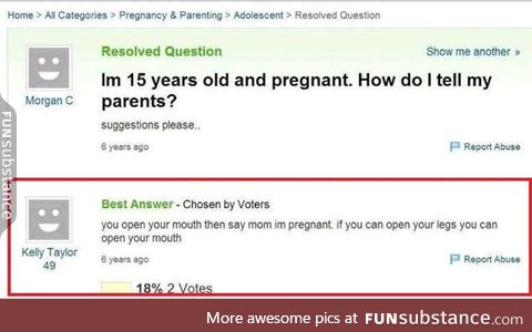 Apply cold water to the burned area