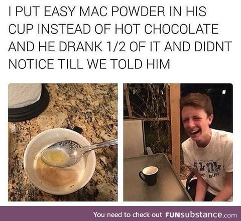 He's devastated
