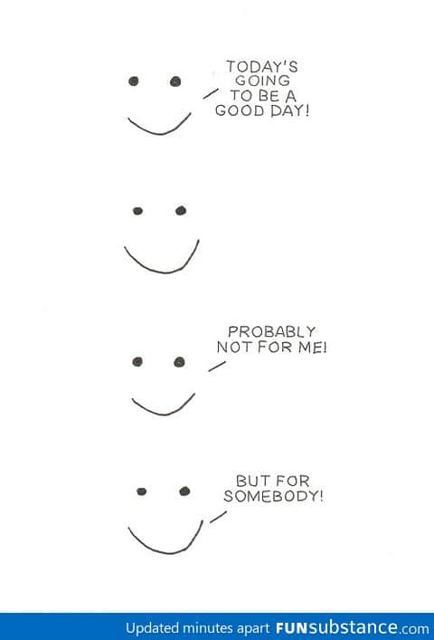 I try to stay optimistic