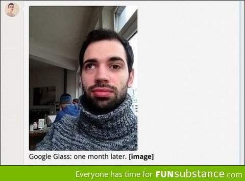 The Danger of Wearing Google Glass lol