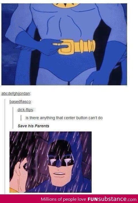 Batman's utility belt's only flaw