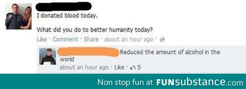 To improve humanity