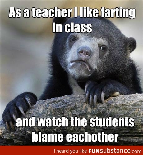 Teacher Confession