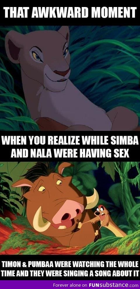 Just realised this while watching The Lion King