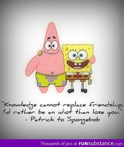 Nothing can replace friendship