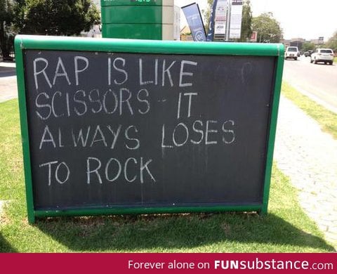 You can't argue with this fact