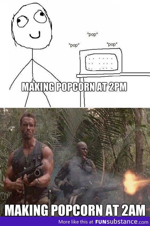 Popcorn At Night