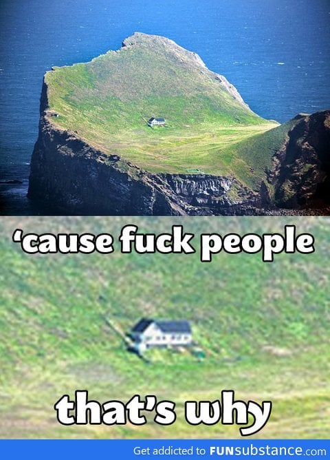 People ask me why I moved so far away