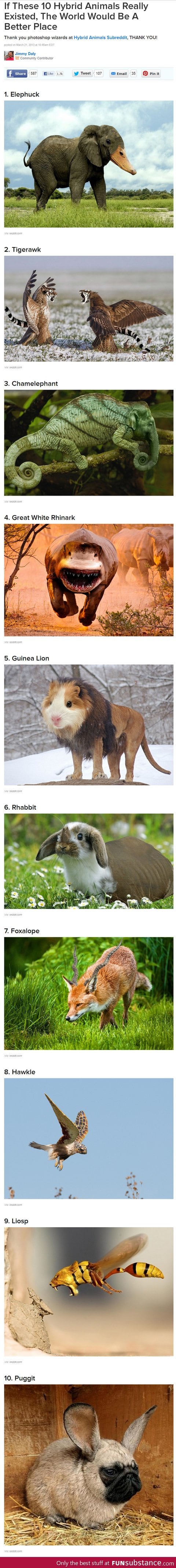 If these animals existed