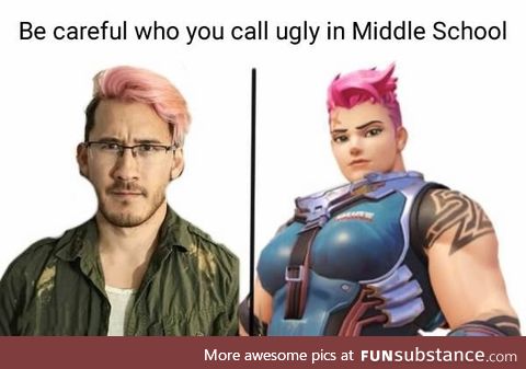 Puberty hit it hard