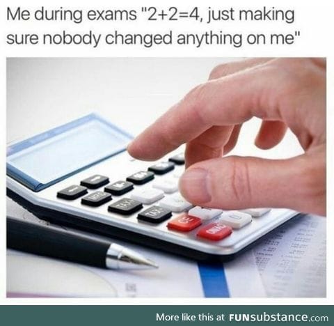 Making sure