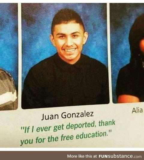 If I ever get deported
