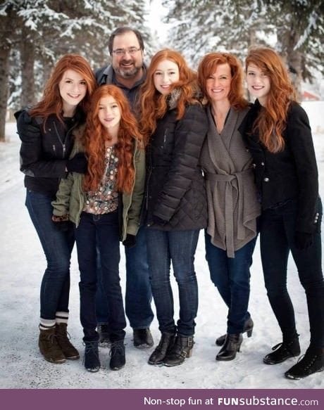 Plot twist.  The dad is adopted