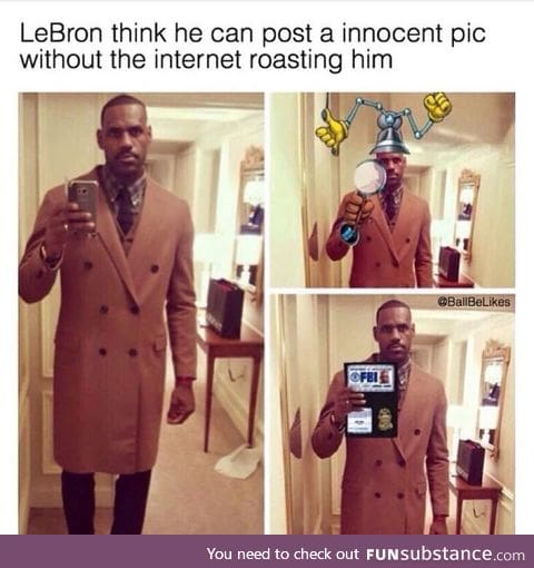 Poor lebron
