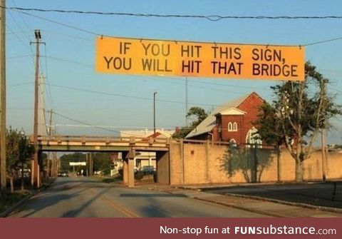 Useful sign