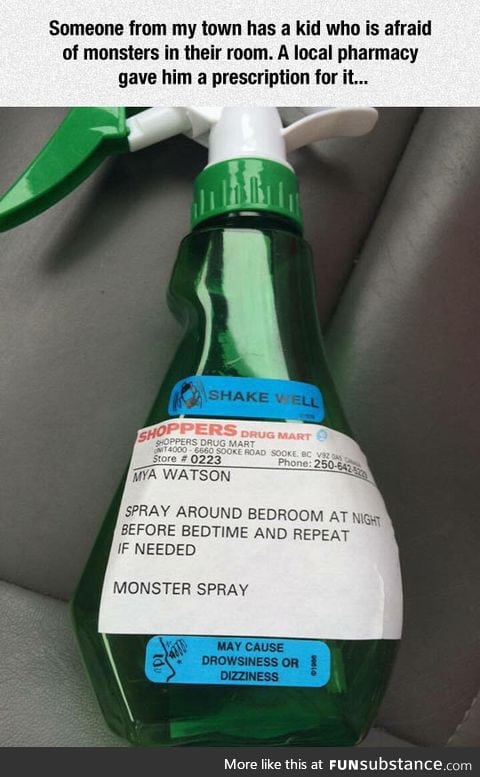 Keep the monsters away