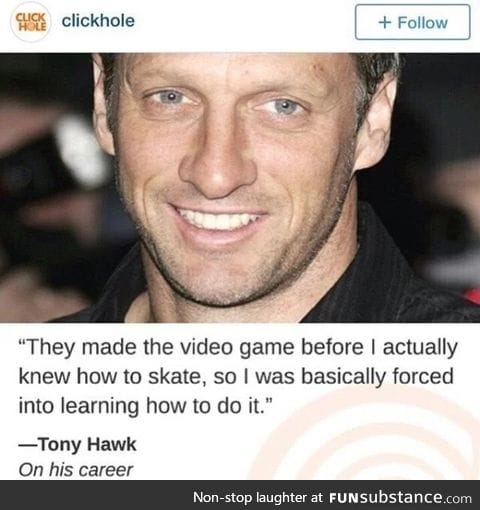 Tony Hawk's career