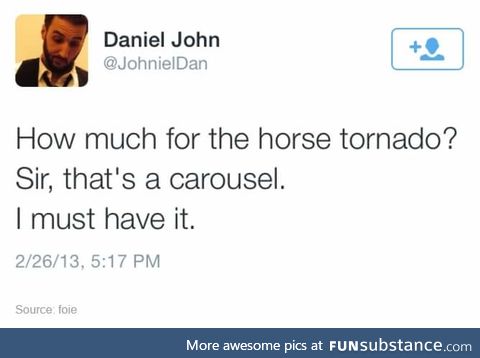 Horse tornado