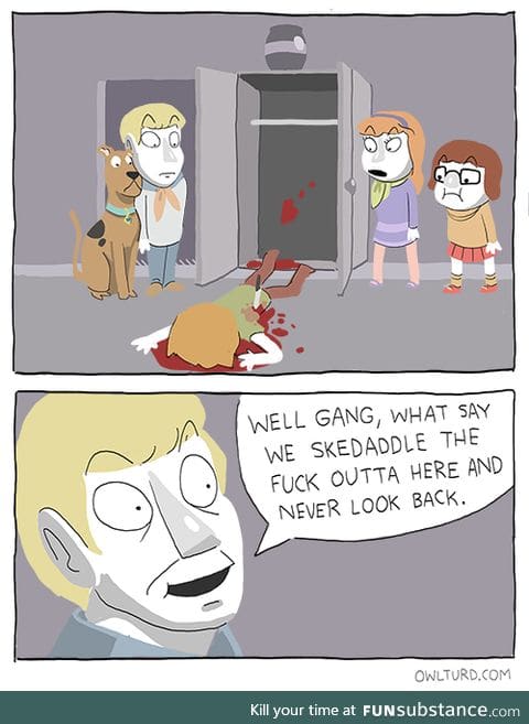 Run the f*ck away