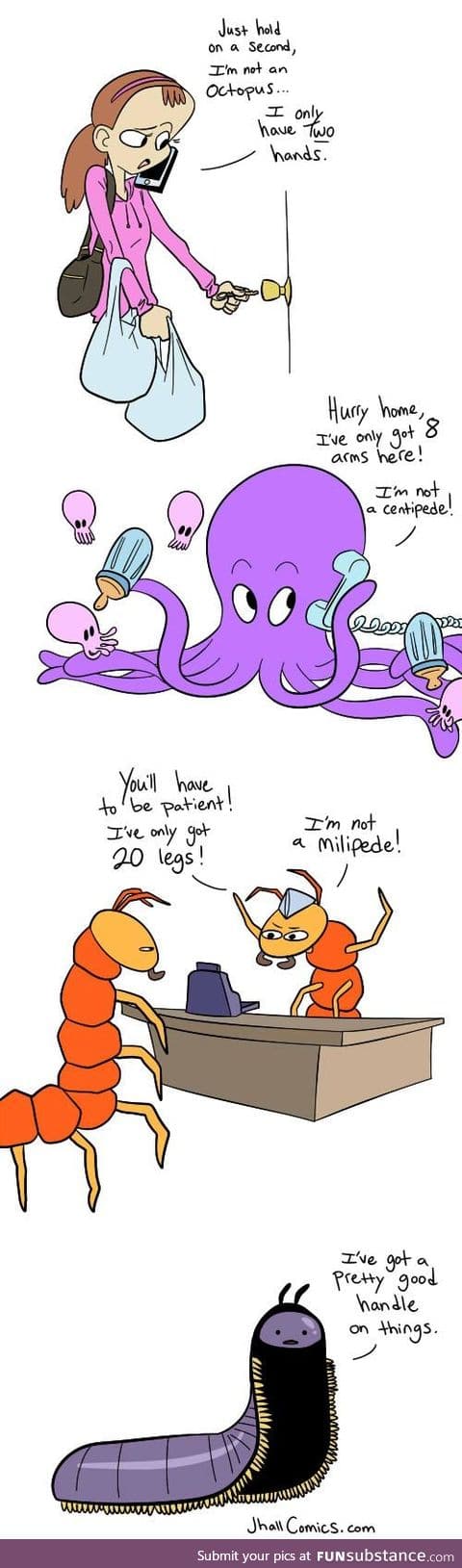Milipedes are lucky af