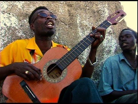 One string guitar man