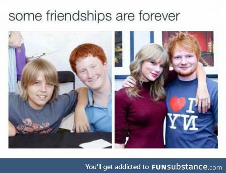 Some friendships last forever.