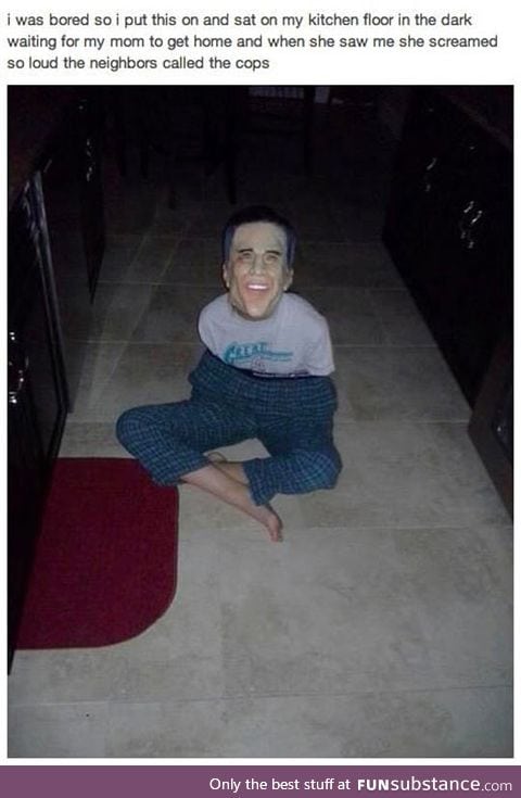 How to give your mother a heart attack