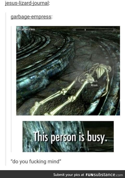 Leave him alone