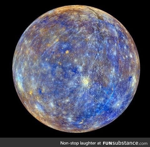 The clearest photo of Mercury ever taken