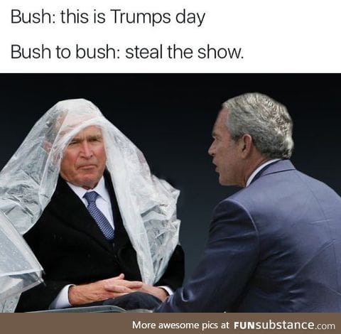He definitely stole the show