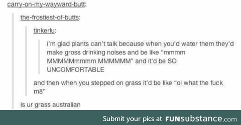 Is there even grass in Australia