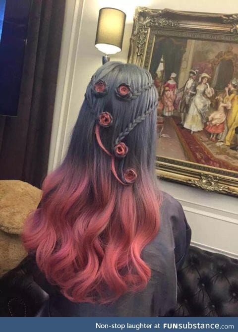 Awesome hair dye