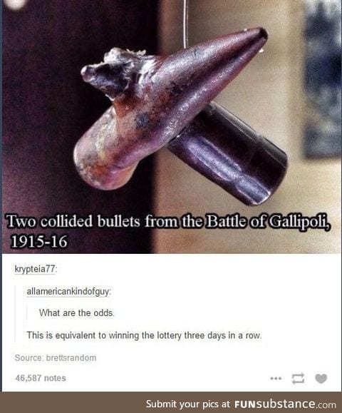 i wonder what happened after the bullets collided...