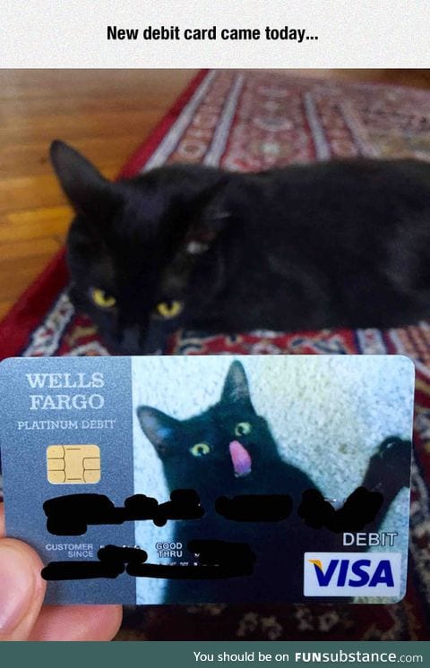 New debit card