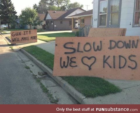 Ahh. Neighborly love