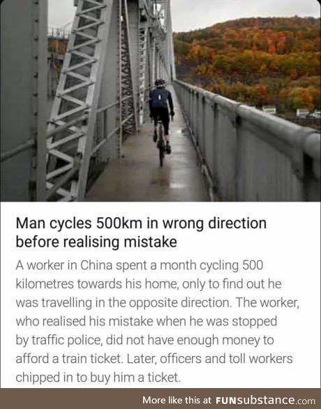 Poor man