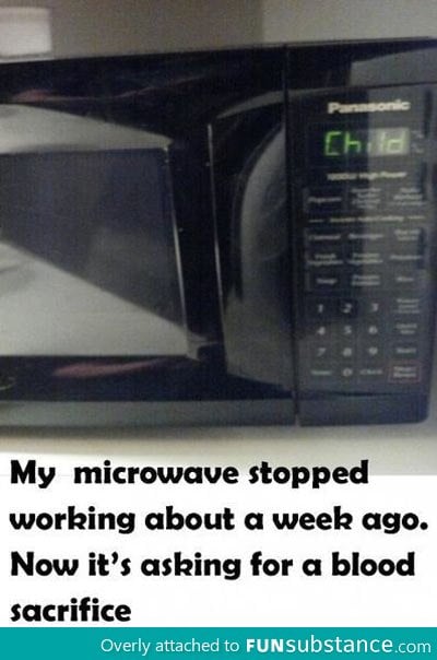 Satan's microwave