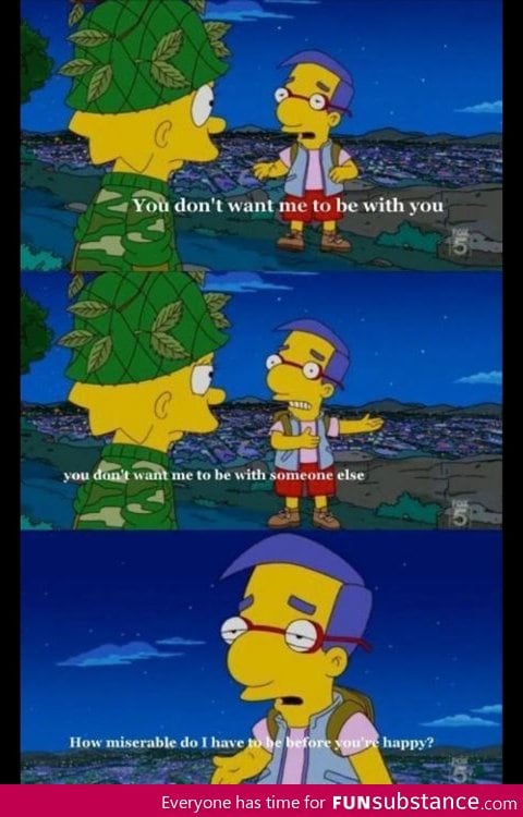 The Simpsons accurately sum up relationships