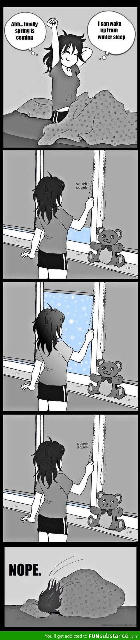 Waking up