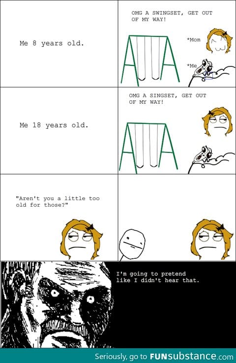 Never too old