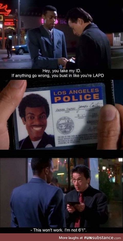 I want another Rush Hour movie :c
