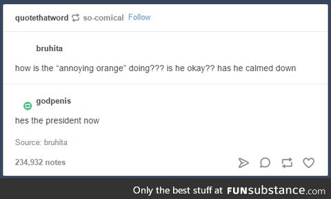 godpenis bringing the bad news